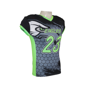 Elite American Football Jerseys Custom Teamwear Quick Dry Sublimated Training Jersey Performance American Football Jersey - Product Image 3