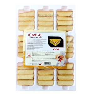 Wholesale Direct From Manufacture OEM/ODM Baked Tart HALAL Bakery Dessert Frozen Baked Egg Tart Shell YA03 468G <b>Sweet</b> Supply Hot - Product Image 1