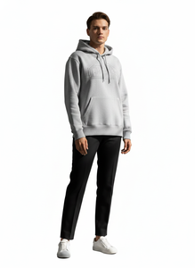 Custom Design High Quality Basics <b>Pullover</b> <b>Men</b> Hoodies Solid Casual Lightweight Top Selling <b>Men</b> Hoodies - Product Image 5