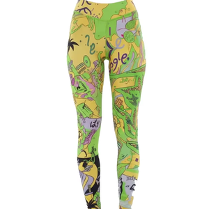 Nuevo Diseño Personalizado, Leggings Deportivos de Verano para Mujer, Transpirables, Casuales, de Cintura Media, Compresivos, para Gimnasio - Product Image 1