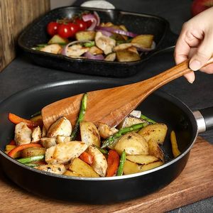 Wholesale Wooden Cooking Utensils <b>Set</b> 12-Piece Oven/<b>Microwave</b>/Dishwasher Safe Kitchen Tools - Product Image 4
