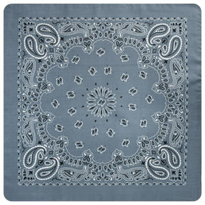 Wholesale Custom Logo Printed Canvas <b>Bandana</b> Square Scarf Breathable Eco Friendly Headwear Soft Cotton Polyester Custom <b>Bandana</b> - Product Image 4