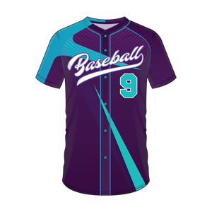 Ropa Deportiva al por Mayor Personalizada para Equipos y Clubes, con Logotipo Impreso Digital, Unisex, Cuello en V, Transpirable, con Rayas, Tallas Grandes, de Secado Rápido, para Béisbol - Product Image 3