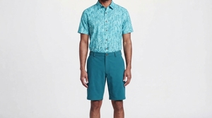Wholesale Custom Men's <b>Stretch</b> <b>Shorts</b> Golf Casual Outdoor Walking <b>Shorts</b> with Belt Loops and Functional Pockets - Product Image 5
