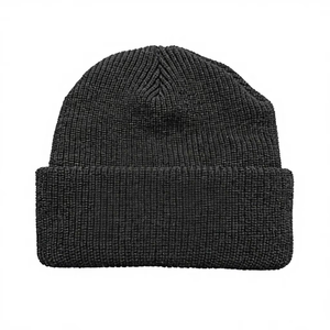 Gorro de punto de alta calidad, acrílico, con aguja gruesa, de Waseem Impex, gorros unisex personalizables de alta calidad. - Product Image 1