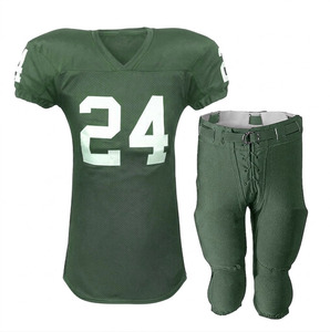 Ensemble d'uniformes de football américain sans manches, col en V, légers, respirants, réfléchissants, 100 % polyester, personnalisables, prix usine OEM - Product Image 2