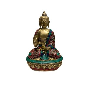 Estatua de Buda de Latón Elegante de Alta Calidad para Decoración Feng Shui o Colocación de Energía Positiva, Disponible en Grandes Cantidades - Product Image 3