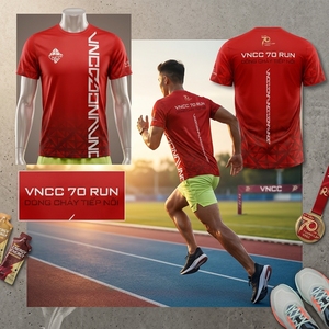 เสื้อยืดวิ่งระบายอากาศได้ดี ชุดกีฬาสำหรับกิจกรรมทีม - Product Image 1