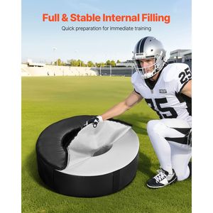 Manichino da Allenamento per Football in PVC ad Alta Densità Impermeabile con Anello in Schiuma e Design a Ruota per Prestazioni Migliorate - Product Image 6