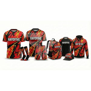 Maillots de football personnalisés en gros pour équipes – Impression par transfert thermique, respirants, séchage rapide, polyester de haute qualité, pour l'entraînement - Product Image 1