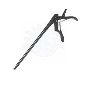 เครื่องมือผ่าตัดกระดูกสันหลังส่วนคอแบบแมนนวลเคลือบสีดำ Kerrison Rongeur Up-Bite ขนาด 1 มม. 2 มม. 3 มม. 4 มม. 5 มม. ได้รับการรับรองมาตรฐาน CE - Product Image 2