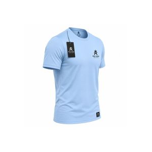 Camiseta de punto personalizada con logo bordado y estampado, de manga corta, para hombre, de alta calidad, 100% algodón. - Product Image 4