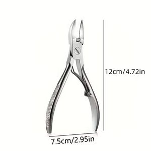 Professional Stainless Steel <b>Nail</b> Clipper Flat Jaw Sharp Tip For Finger Adult Simple Style <b>Nail</b> <b>Tool</b> - Product Image 5