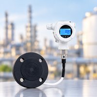 YUUKI JUN-E51 -100 100kPa Transmetteur de pression à étanchéité simple en tantale 0,075% ExiaIICT4 DN50 PN16 5m PVC fluoré blanc