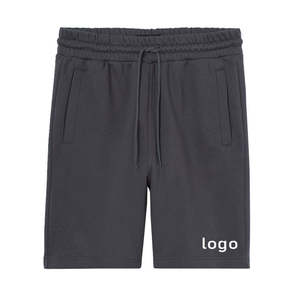 Pantalones Cortos Deportivos Casuales de Felpa Personalizados de Fábrica, Nuevos Pantalones Cortos de Algodón Modernos con Bolsillos para Hombre, Cintura Elástica - Product Image 6