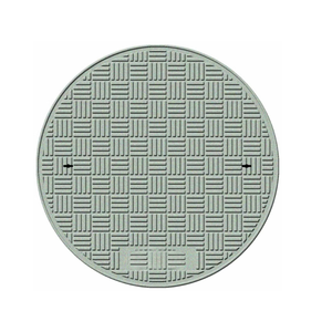 Couvercle de regard composite SMC EN124 D400 anti-UV et antivol 10x10 pour la sécurité routière et le drainage - Product Image 2