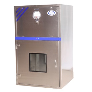 Nuevo Equipo de Limpieza de Aire con Caja de Paso Dinámica Automática de Acero Inoxidable, Filtración HEPA y Puerta Interconectable para Laboratorio e Industria - Product Image 1
