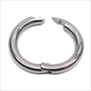 Anillo Nasal de Aluminio para Ganado, Personalizable, con Certificación ISO y CE, para el Cuidado de Animales de Granja - Product Image 1