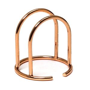 Porte-serviettes, doré, idéal pour la décoration de restaurant, artisanat métallique, vente en gros - Product Image 5