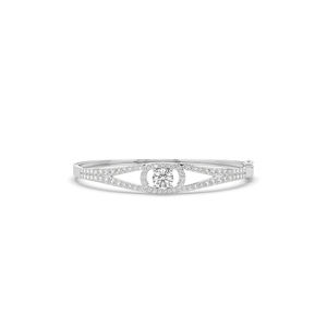 3.25 Carat Lab Grown Diamond Bracelet 14K/10K <b>Solid</b> <b>Gold</b> Round Brilliant Cut Jewelry for Engagement Wedding & Special Occasions - Product Image 4