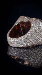 Custom Number Championship <b>Ring</b> 925 <b>Silver</b> Lab Grown Diamond Iced Out Baguette and Round <b>Statement</b> <b>Ring</b> Hip Hop Pass Diamond - Product Image 6