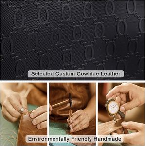 กระเป๋าถือสตรีหนังวัวแท้หรูหราสง่างามปรับแต่งได้ตามต้องการ - Product Image 5