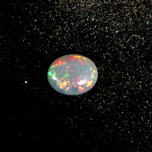 Ópalo al por mayor, 6x8mm 8x10, corte brillante, ópalo natural suelto, ópalo blanco de base plana con juego de color/efecto fuego para engaste de bisel en joyería - Product Image 4