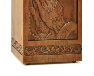 โกศบรรจุอัฐิไม้ธรรมชาติสไตล์อเมริกันสมัยใหม่ คุณภาพเยี่ยม ทำด้วยมือ เป็นมิตรกับสิ่งแวดล้อม - Product Image 5