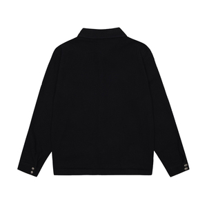 เสื้อแจ็คเก็ตซาฟารีผู้ชายผ้าฝ้าย 100% |   เสื้อคลุมสไตล์สตรีทสำหรับฤดูหนาว ระบายอากาศได้ดี ปักลายสวยงาม ทรงหลวม พร้อมเข็มขัดรัดตัว ซับในทำจากผ้าขนสัตว์ - Product Image 6
