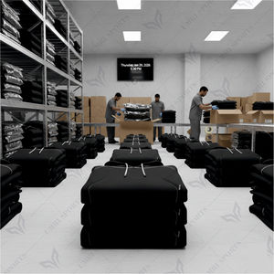 Sudadera con Capucha Unisex de Invierno, Color Sólido, con Logotipo Personalizado, Mezcla de Algodón y Felpa Suave, Detalle de Costura Limpia, Estilo Urbano Moderno - Product Image 6