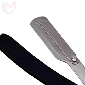 IMANS ENTERPRISES Professional Barber Salon Stainless Steel Straight Cut Throat Single Blade <b>Razor</b> for <b>Men</b> Face Use - Product Image 2