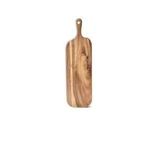 Planche à découper rectangulaire en bois massif de qualité supérieure, idéale pour la viande, les fruits et les légumes – Meilleure vente - Product Image 5