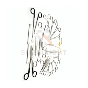 Kit chirurgical pour stérilisation des chiens et des chats, ciseaux SuperCut, ensemble d'instruments de chirurgie des tissus mous vétérinaires par SurgiRight - Product Image 6