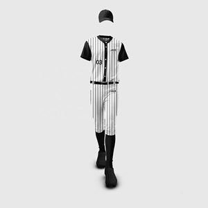 Ensemble de vêtements de sport de baseball et softball respirants personnalisables maillots de sublimation personnalisés pantalons fabrication de logo OEM 100% - Product Image 1