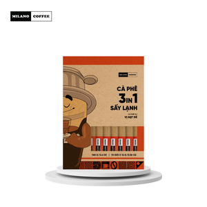 มิลาโน่ คอฟฟี่ 3 อิน 1 กาแฟโรบัสต้าสำเร็จรูปรสถั่ว บิทเทอร์ ฟูล ซิตี้ + 10 ซอง ซองละ 16 กรัม - Product Image 4