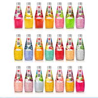 Hot Selling Rita Basilicum Zaad Drink Met Perzik Smaakstof 290Ml Groothandel Vruchtensap Van Vietnam