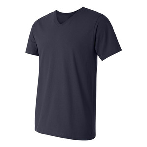 T-shirts décontractés à col rond pour hommes, 100% coton, fitness, haute qualité, couleur unie, tricotés, respirants, séchage rapide, écologiques - Product Image 6