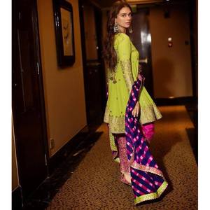 Top-Bottom y Dupatta Set de diseñador para mujer para ropa de fiesta - Product Image 3