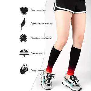 Unisex Compression Calf Sleeves, Leg <b>Socks</b> For <b>Running</b> & Outdoor Sports Best Quality Fitness Safety Wear BY AMAZING INDUSTRIES - Product Image 4
