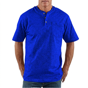Men's Short Sleeve <b>T</b>-<b>Shirt</b> Solid Color Knitted Casual Regular Fit Dark Gray <b>Pocket</b> Front - Product Image 4
