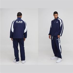 Conjunto Deportivo para Hombre, Estilo Nueva York, Cuello Alto, Pantalones Holgados, Talla Grande - Product Image 3