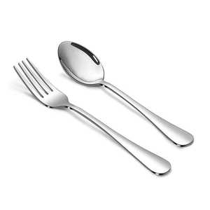 Elegant Stainless Steel Flatware <b>Set</b> High Mirror Polish Rust Resistant Wedding Cutlery - Product Image 2