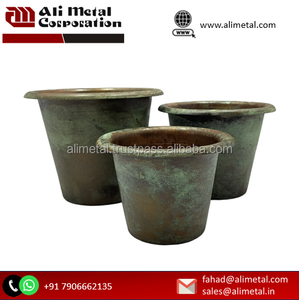Timeless Trio Set de 3 Jardinières Métal Jardin Décoration extérieure intérieure et entièrement personnalisable - Product Image 2