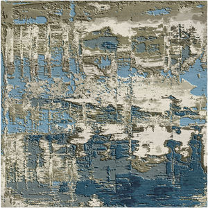 Handcrafted Low-Thickness Woolen Carpets Abstract Pattern Silk Embroidered Prayer <b>Rugs</b> Comfort Living Spaces Area <b>Rugs</b> Sets - Product Image 6