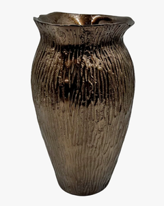 Export Quality Luxury Hand Carved Durable Lightweight Metal Flower Vase for Rustic Weddings <b>Centrepiece</b> Events Best Price - Product Image 3