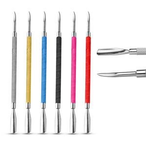 Design classique sur mesure en acier inoxydable de haute qualité Poussoirs à ongles à cuticules Outil de manucure pour faux ongles - Product Image 3