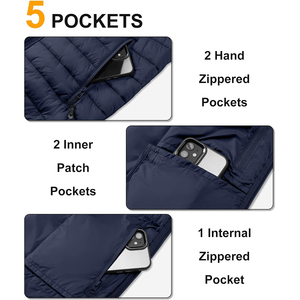 Gilets matelassés pour hommes, vestes d'équitation, vêtements d'hiver décontractés, vêtements de mode, gilets rembourrés, design personnalisé, vestes matelassées pour hommes - Product Image 5
