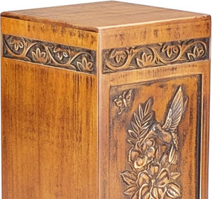 Urnas de Cremación de Madera Natural Ecológicas de Estilo Americano Moderno Hechas a Mano de Súper Calidad - Product Image 6