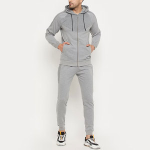 Survêtements pour hommes les plus vendus, vêtements de sport pour la course à pied, survêtements en molleton 100% coton, logo personnalisé, style à fermeture éclair - Product Image 1