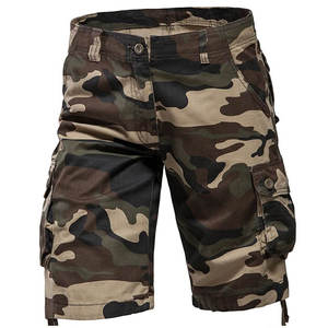 <b>Cargo</b> <b>Shorts</b> For Men <b>Lightweight</b> Cotton Multi Pocket Outdoor Hiking Workwear Casual Pants With Your Own Logo - Product Image 3